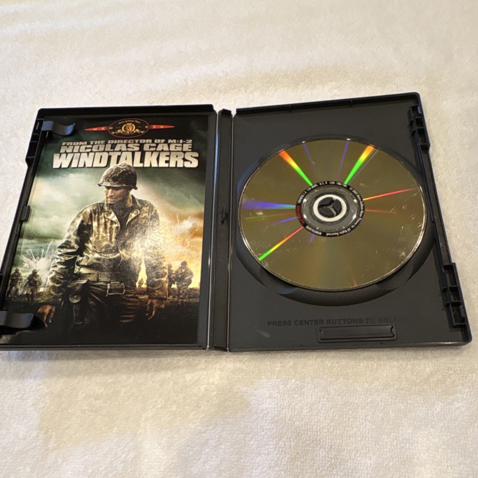 MGM Home Entertainment Windtalkers (DVD) War Action Nicolas Cage John Woo