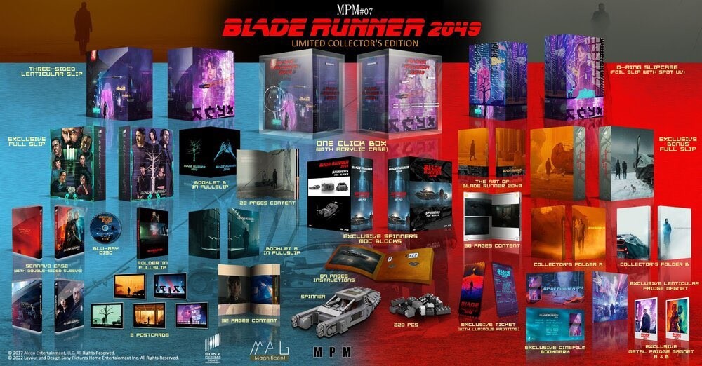 Blade Runner 2049 2 One-Click Bundle (MAG & CE) Media Psychos Rare Steelbooks