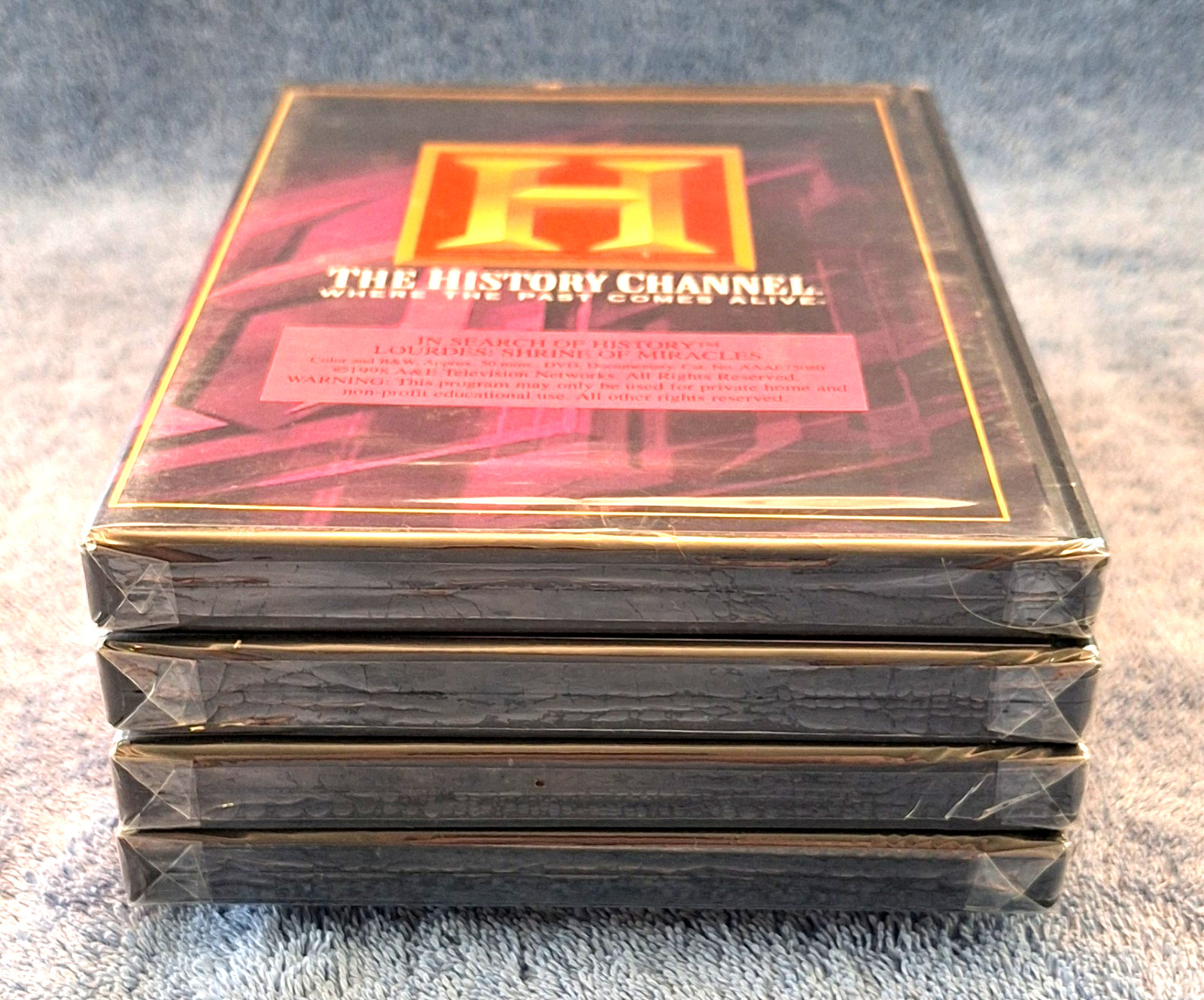 4 DVDs, The History Channel: The Past Comes Alive, Shrine of Miracles, al et NEW