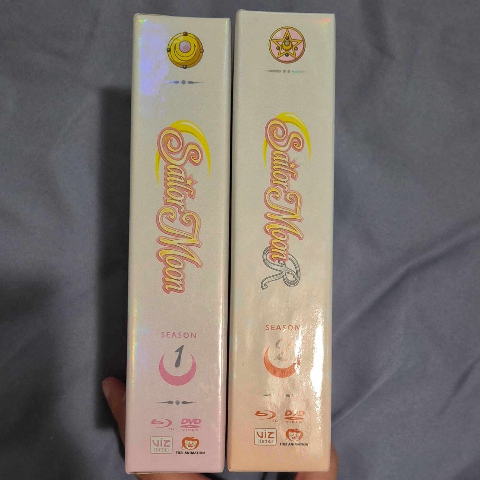 VIZ Media Sailor Moon Season 1/2 Limited Edition Blu-ray Anime (autographed)