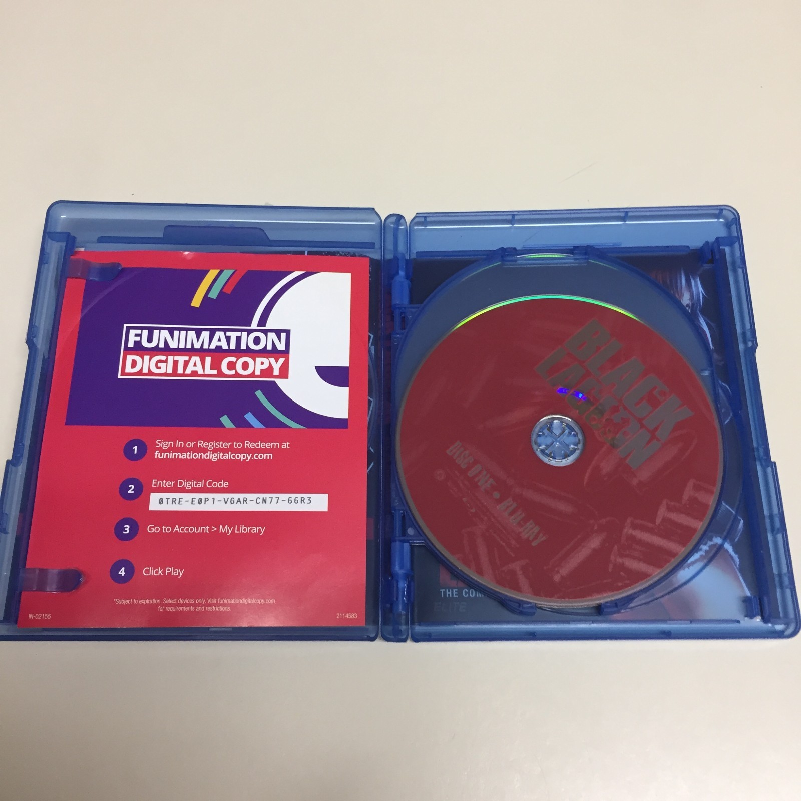 Black Lagoon Complete Series Blu-Ray English Dub/Sub
