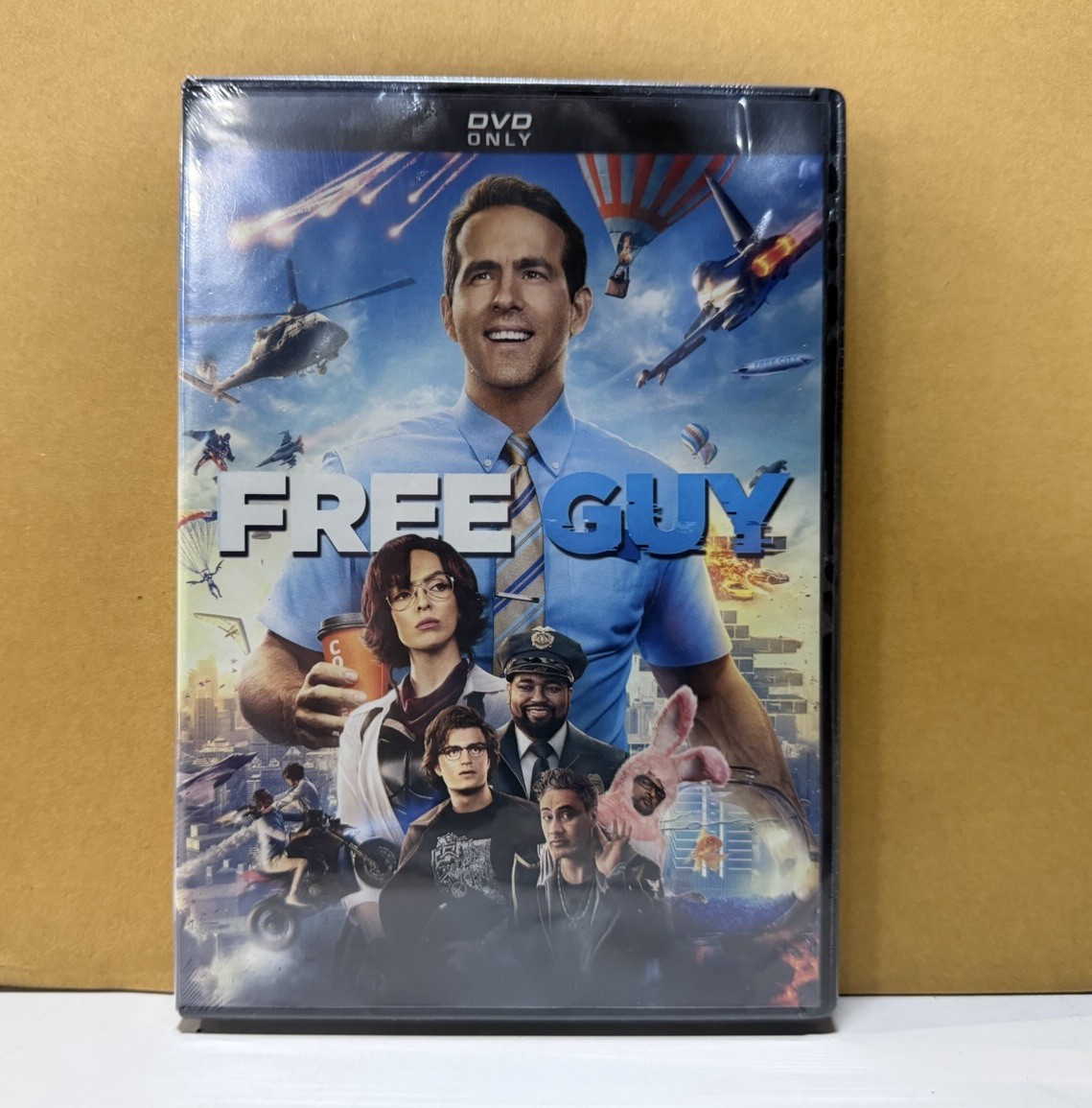 Free Guy (DVD, 2021) Ryan Reynolds, Jodie Comer New/Sealed | Free Fast Shipping