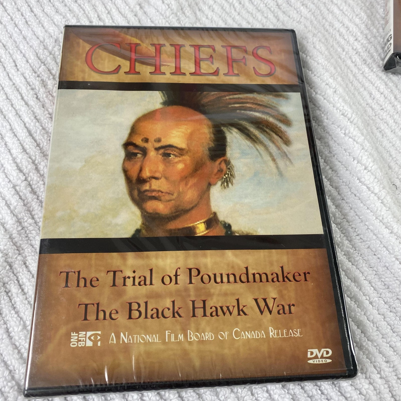 Chiefs 3 DVD Documentary Set Timeless Media NFB Sitting Bull Poundmaker Brant