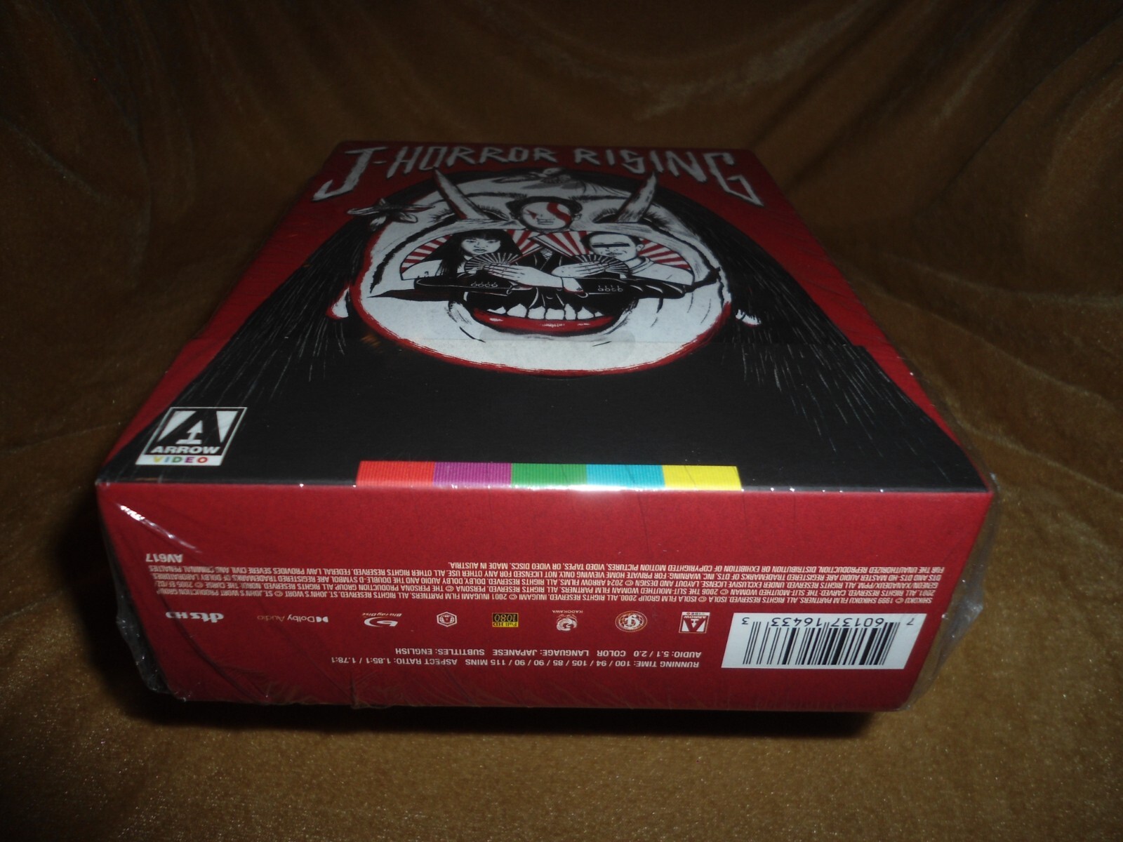 J-Horror Rising (4-DISC LIMITED EDITION) ARROW VIDEO (PLS SEE IMPT NOTE BELOW)