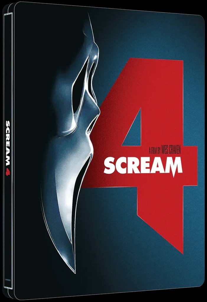 NEW Scream 4 IV 4K SteelBook UHD Blu-ray Lionsgate Limited [2011] No Dent
