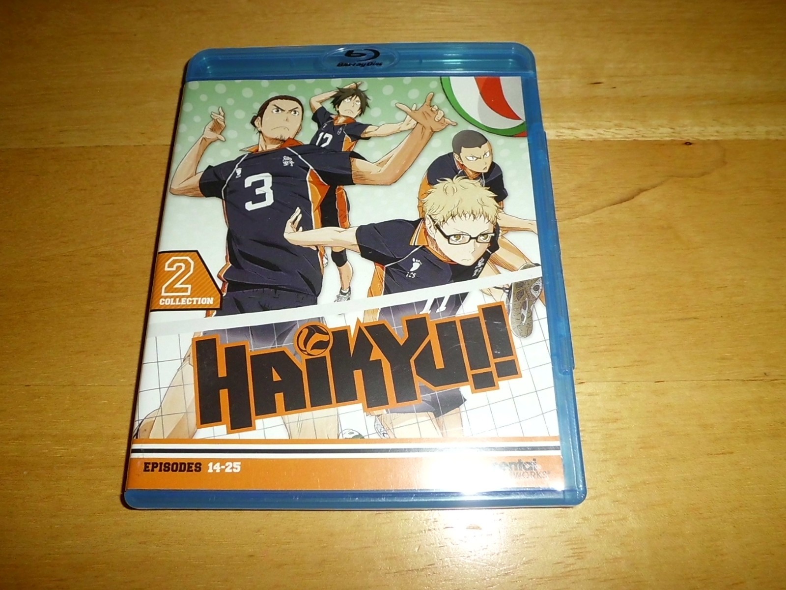 Haikyuu Season 1 – Collection 2 (Blu-ray, 2015) Sentai Filmworks Anime 14-25