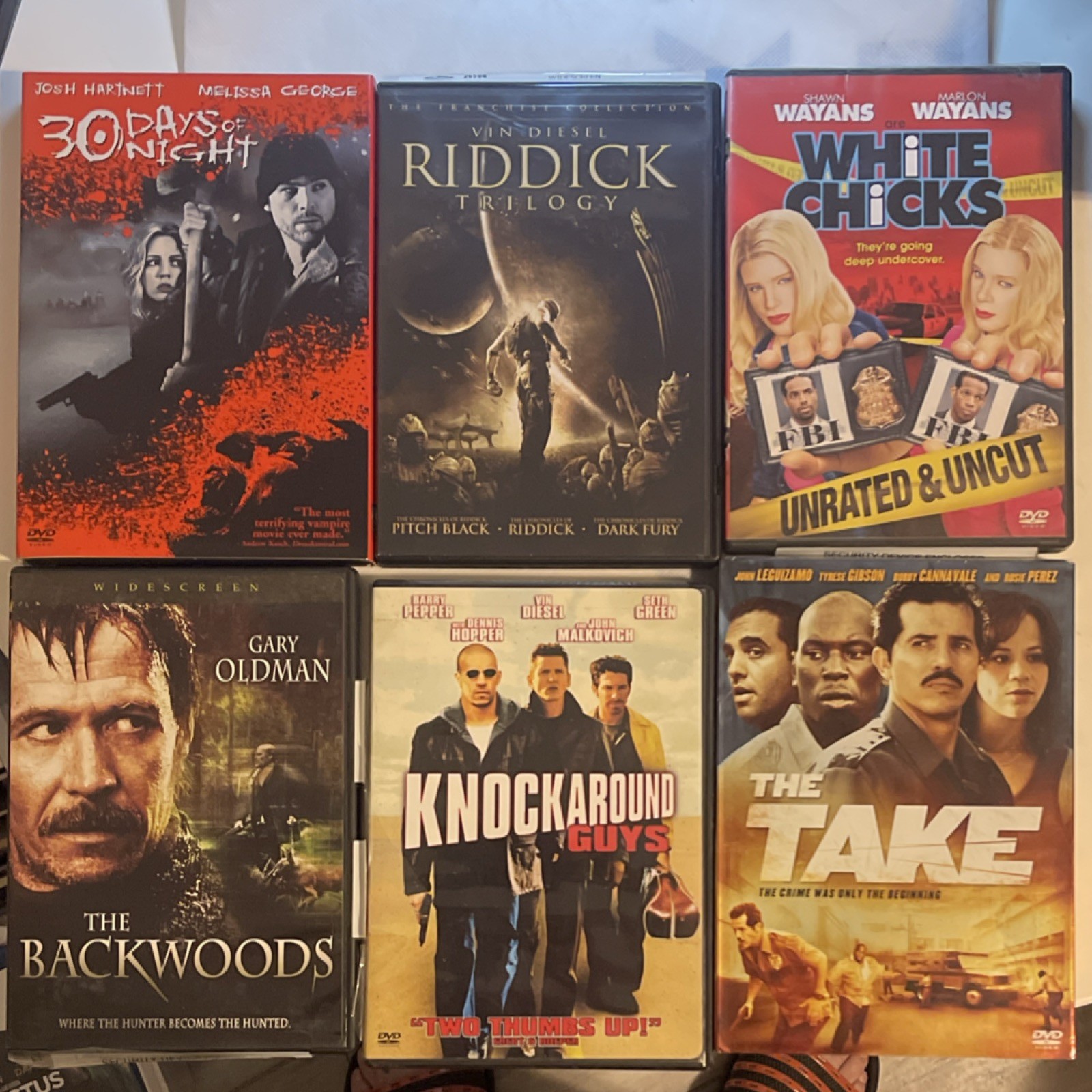 Sony Universal MGM DVD Lot 30 Days of Night Riddick Trilogy White Chicks Unrated
