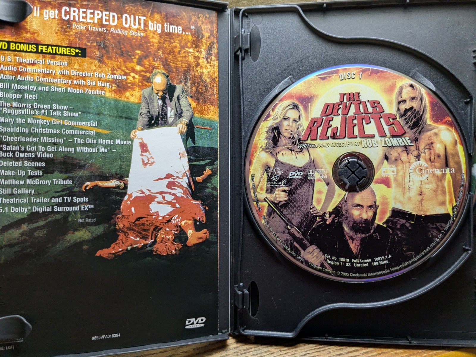 THE DEVIL’S REJECTS (2 DVD SET) 2005 Director’s Cut UNRATED – FULL SCREEN