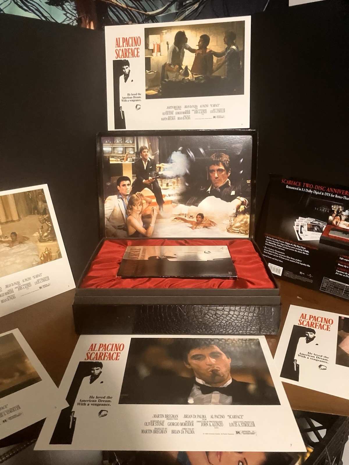 Scarface 2-Disc Anniversary Deluxe Gift Box Set With Movie Posters