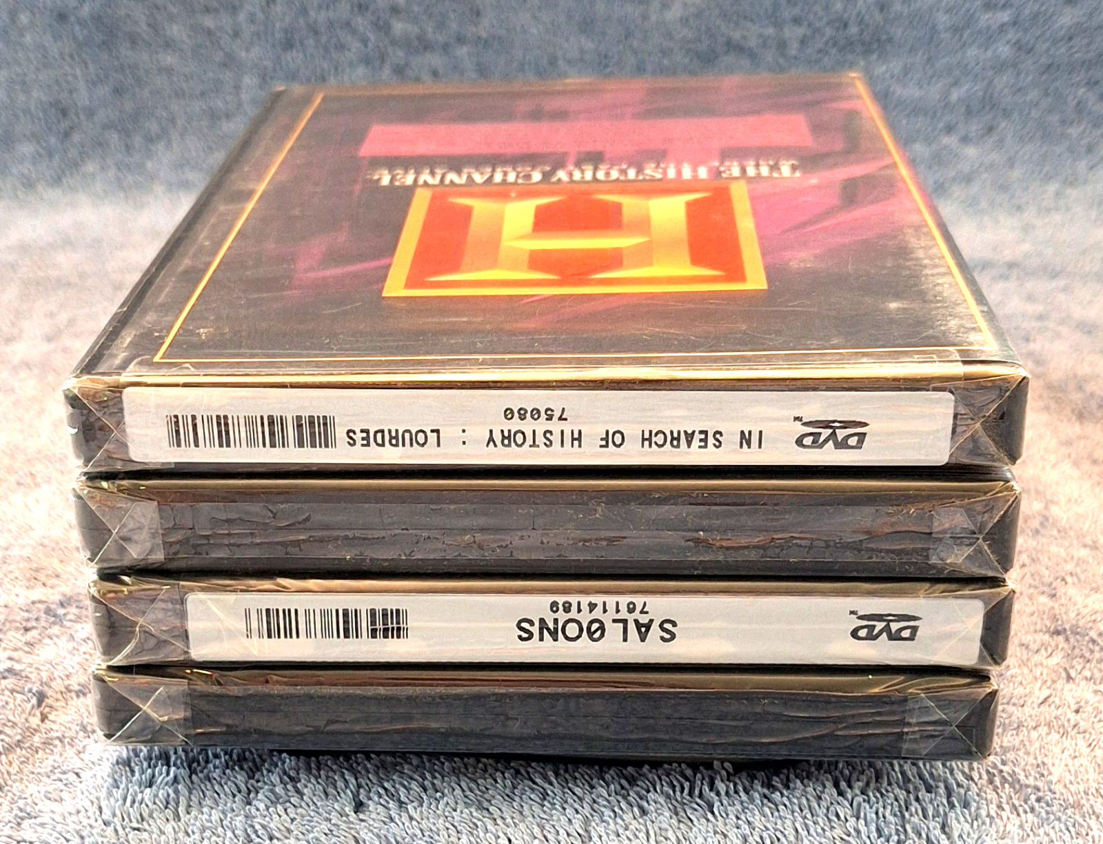 4 DVDs, The History Channel: The Past Comes Alive, Shrine of Miracles, al et NEW