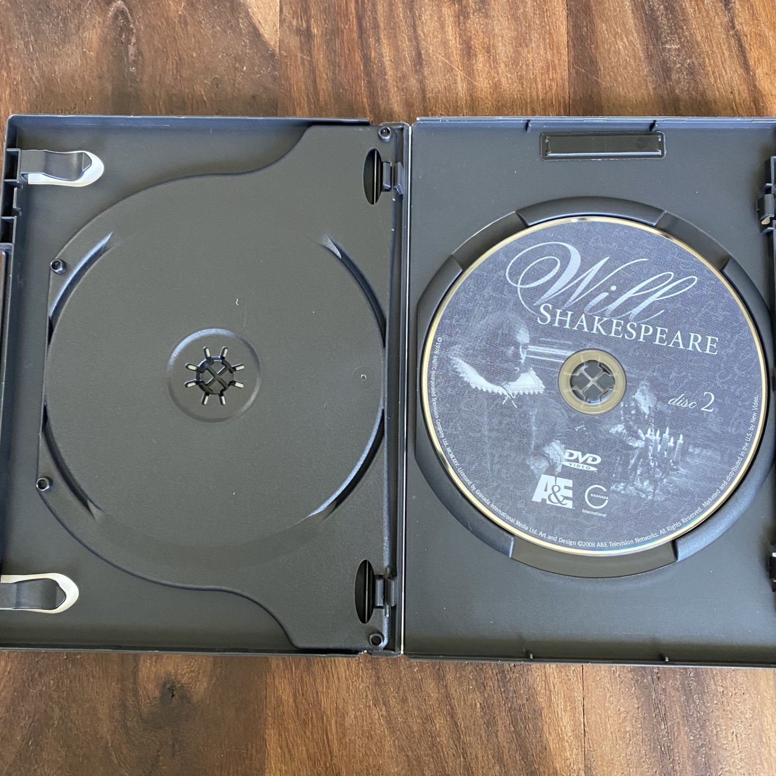 Will Shakespeare (DVD, 2008, 2-Disc Set) British Miniseries A&E Tim Curry