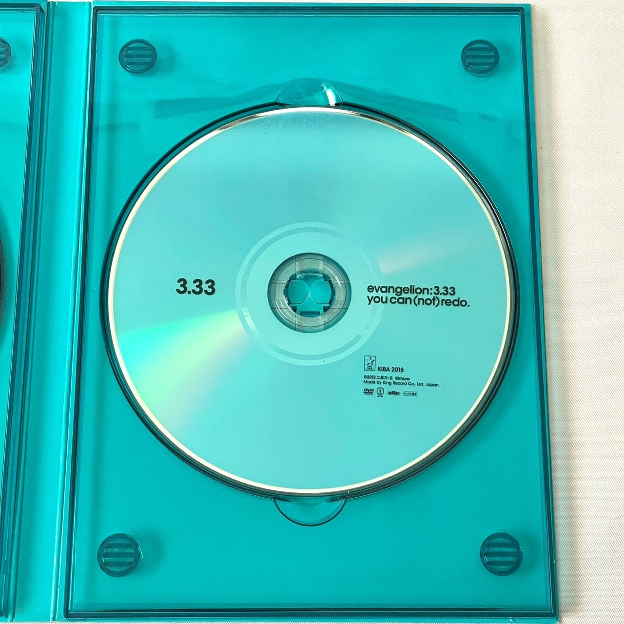 Evangelion 3.33 Limited Edition DVD Box Japan KIBA-2015 Complete Good Condition