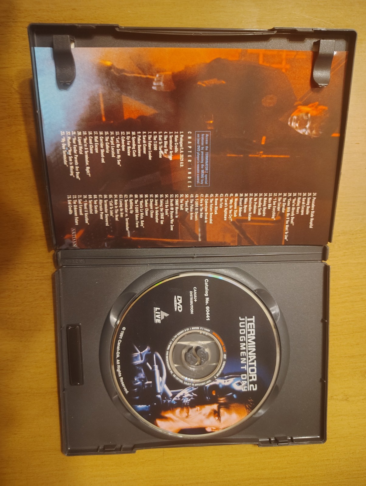 Terminator 2: Judgment Day (Extreme DVD) Arnold Schwarzenegger James Cameron