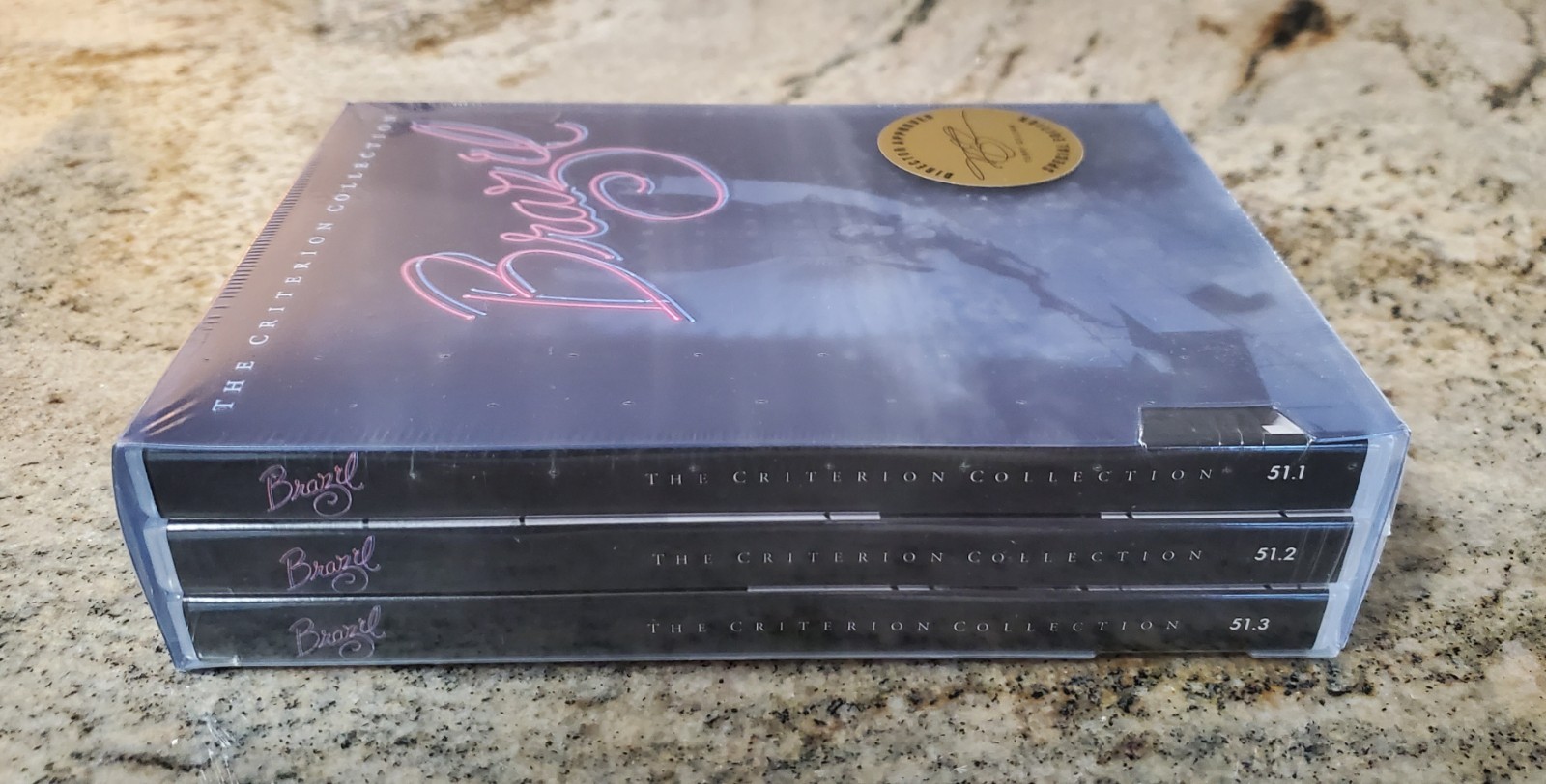 BRAZIL DVD CRITERION COLLECTION 3 DISC BOX SET 1985 CULT CLASSIC FILM NEW SEALED