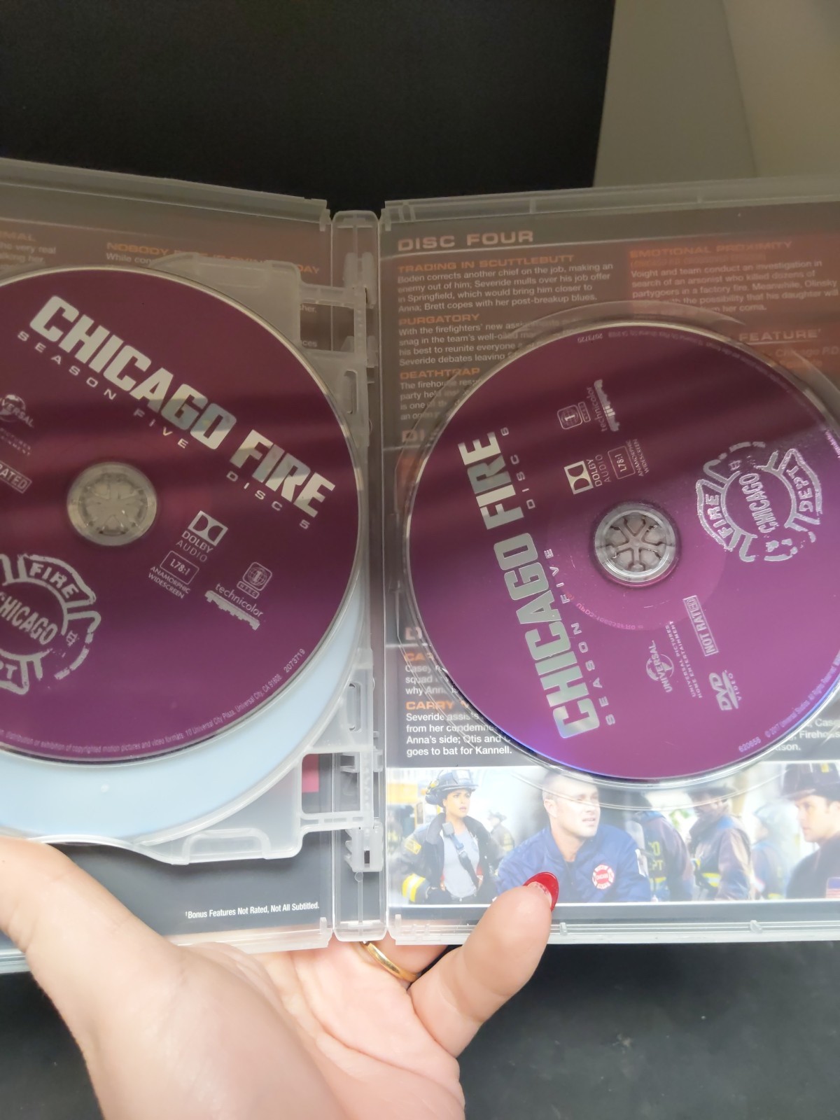 Chicago Fire Complete Season 5 Fifth Series Five (DVD 6-Disc 2016) Region 4 & 2
