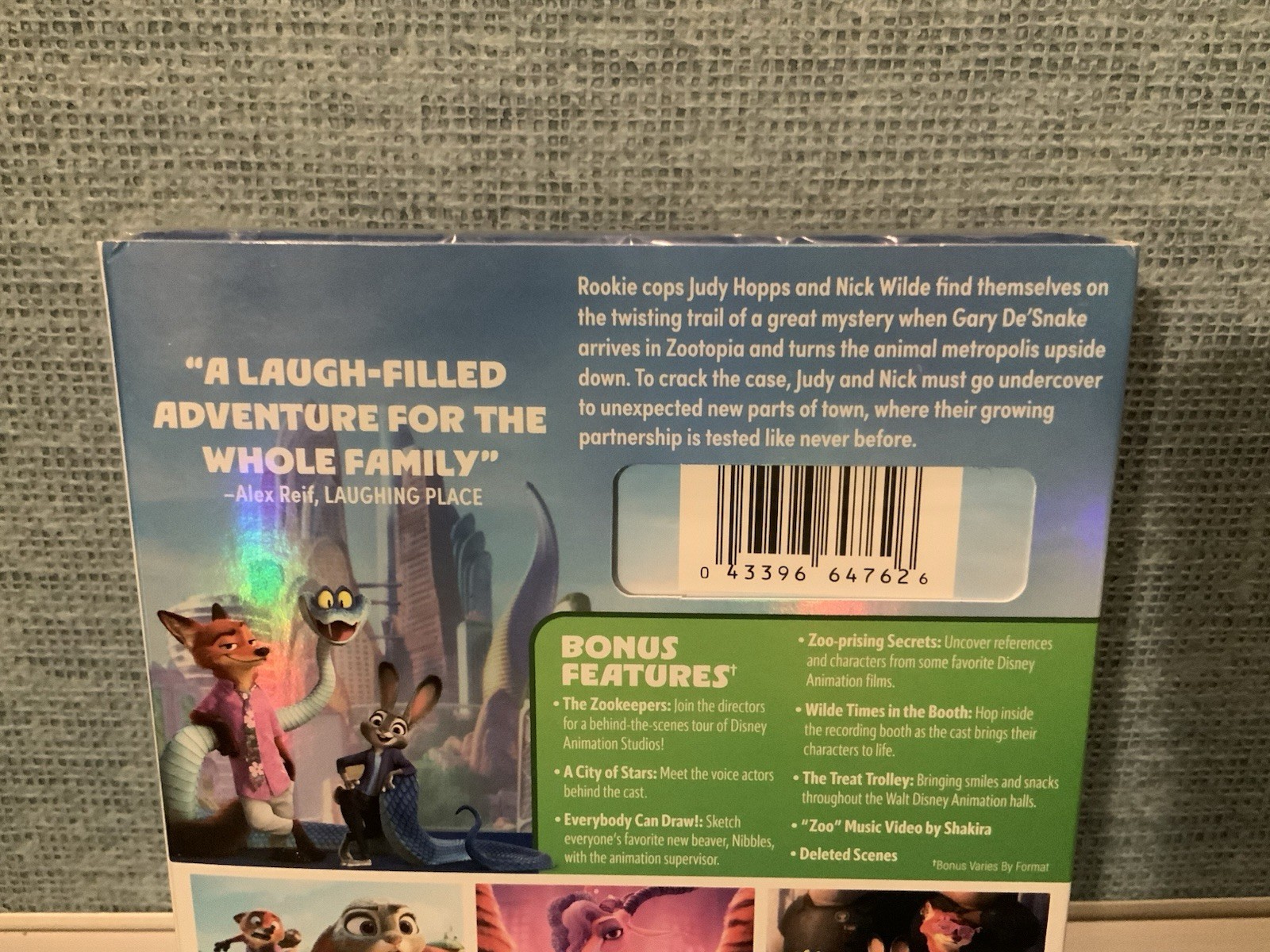ZOOTOPIA 2, BLU RAY, DVD, DIGITAL CODE, FACTORY SEALED W/slipcase