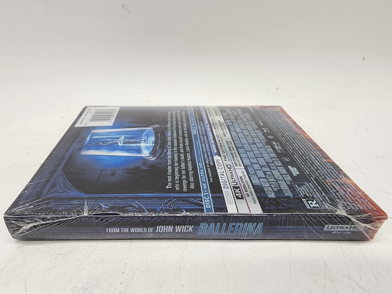 Ballerina 4K Ultra HD Blu-ray + Digital From the World of John Wick NEW Sealed
