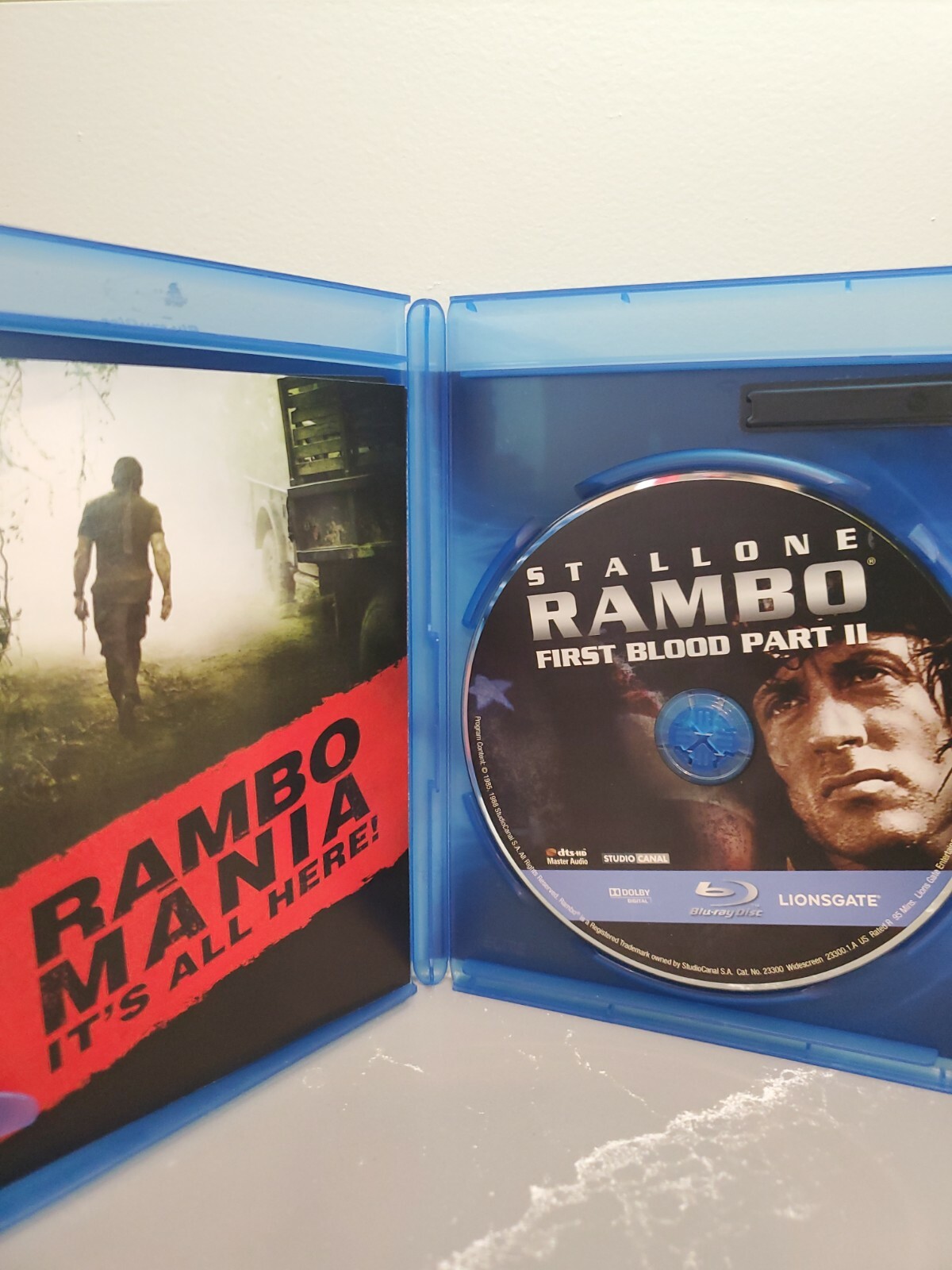 Rambo: First Blood II BLU-RAY George Cosmatos(DIR) 1985