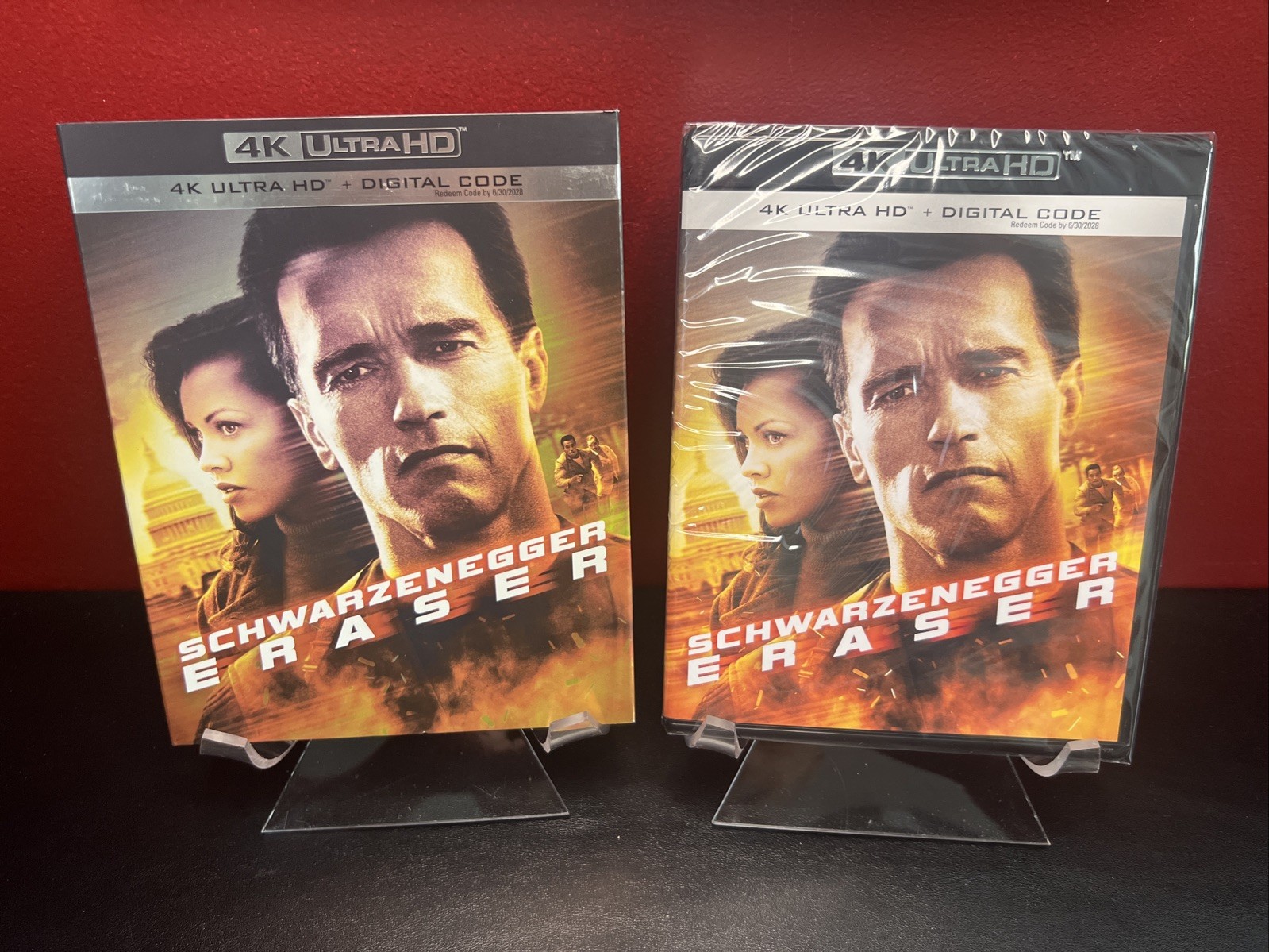 Eraser (4K UHD Blu-ray+Digital+****NEAR MINT****Slipcover) Factory Sealed