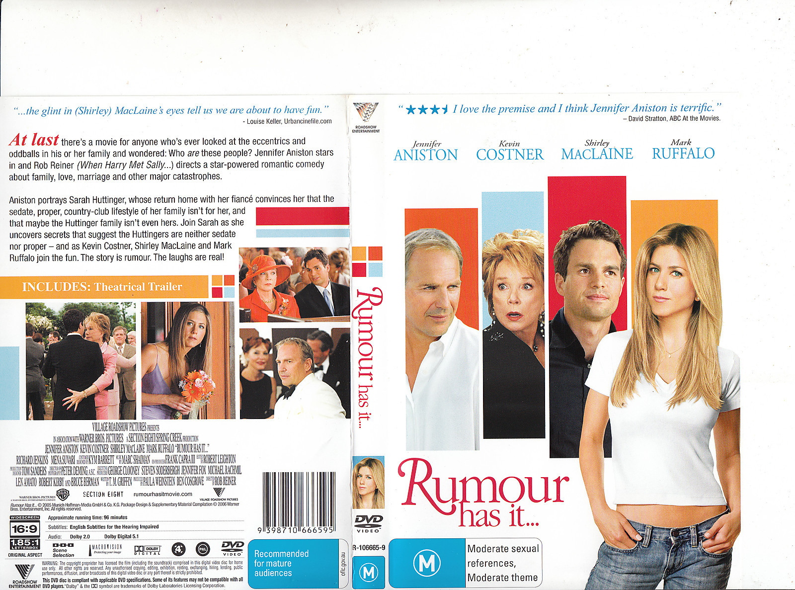 Rumour Has It-2005-[Jennifer Aniston]-Village Roadshow Pictures-Movie VRP-DVD