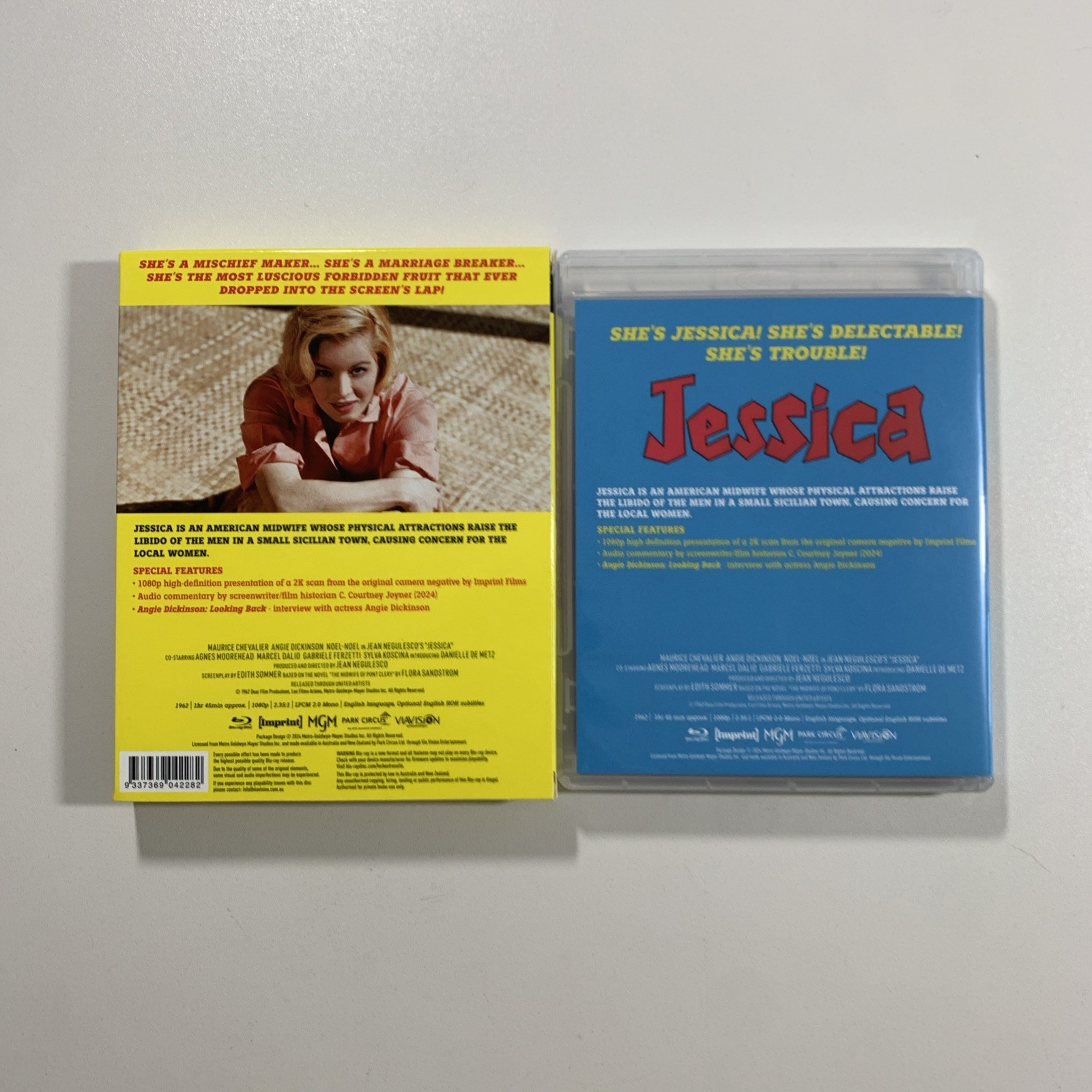 Jessica (1962) Imprint Films Limited Edition Blu-ray w Slipcase