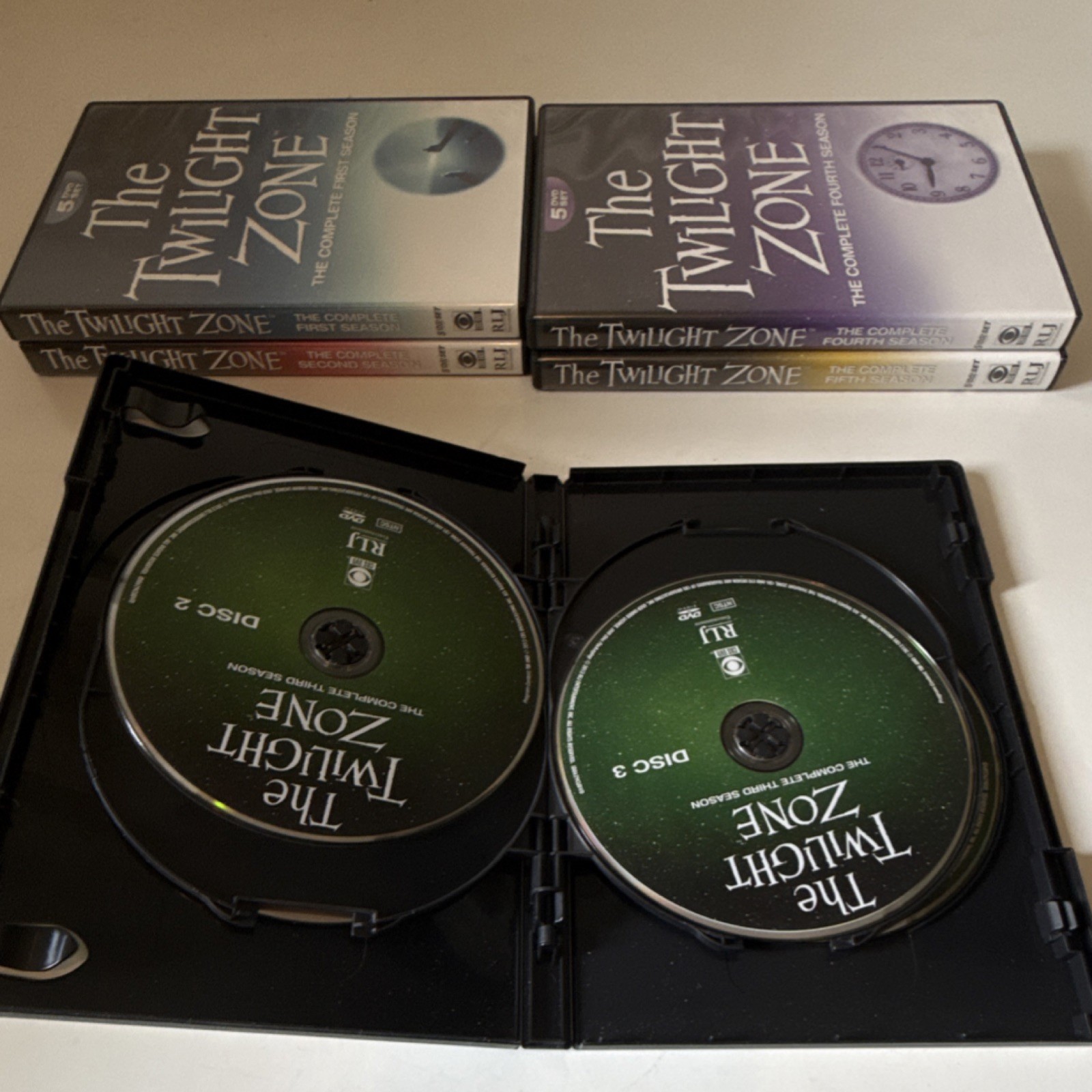The Twilight Zone TV Series DVD Set Seasons 1-5 Complete Box Set Lot