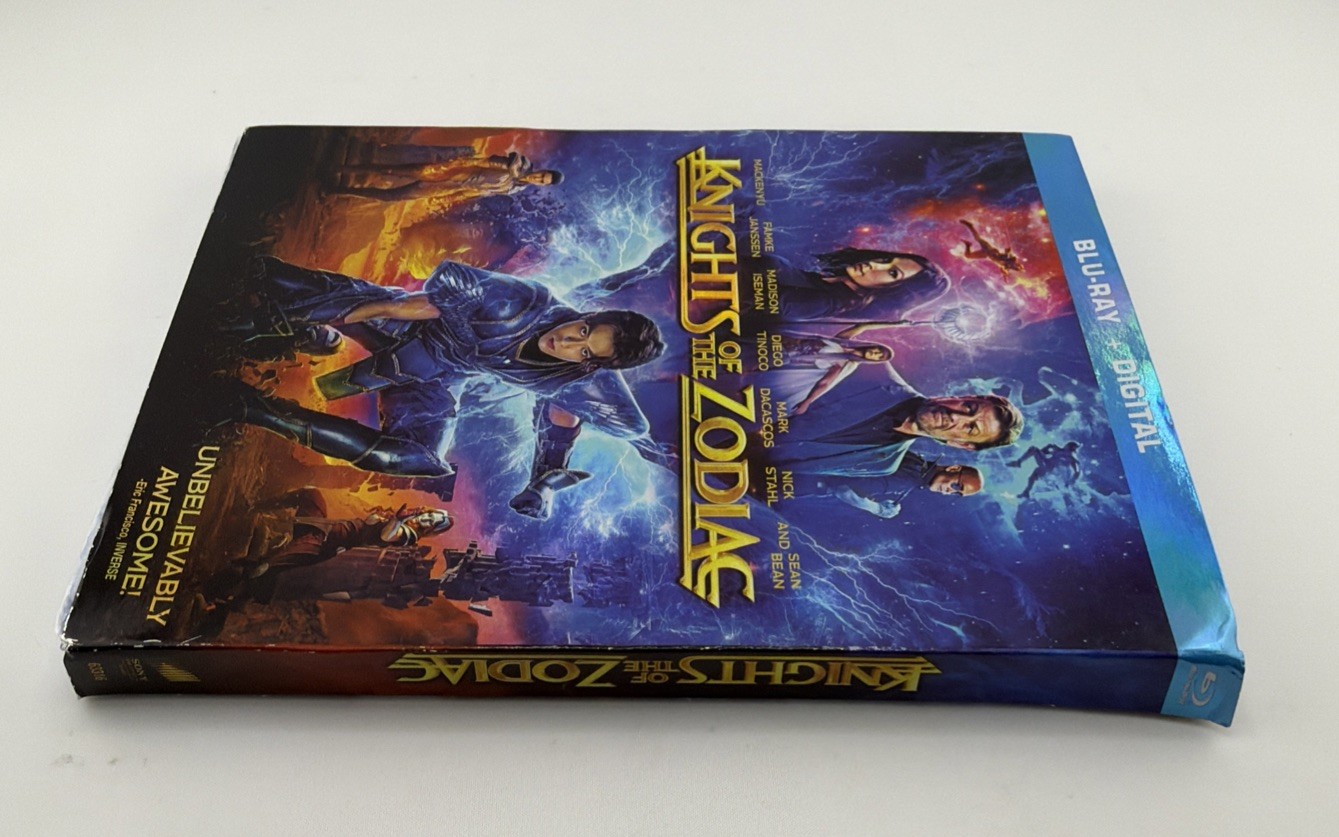 Knights of the Zodiac Blu-ray 2023 Live Action Anime Movie.