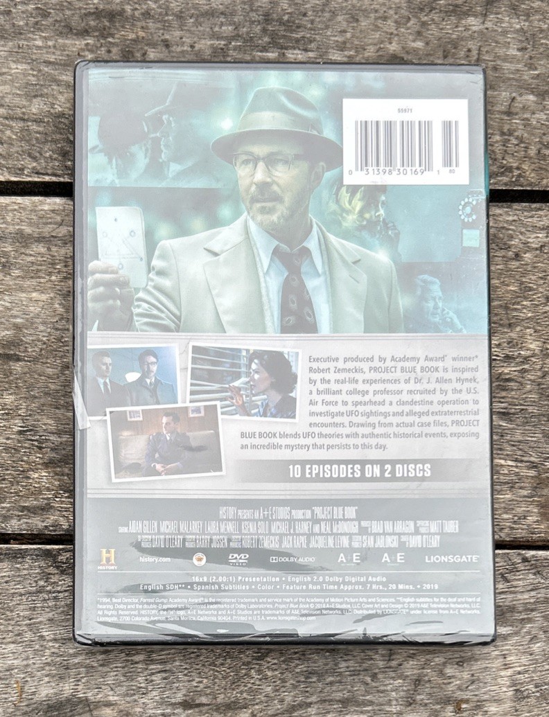 Project Blue Book: Season 1 (DVD, 2018, Widescreen) History Channel, New Sealed