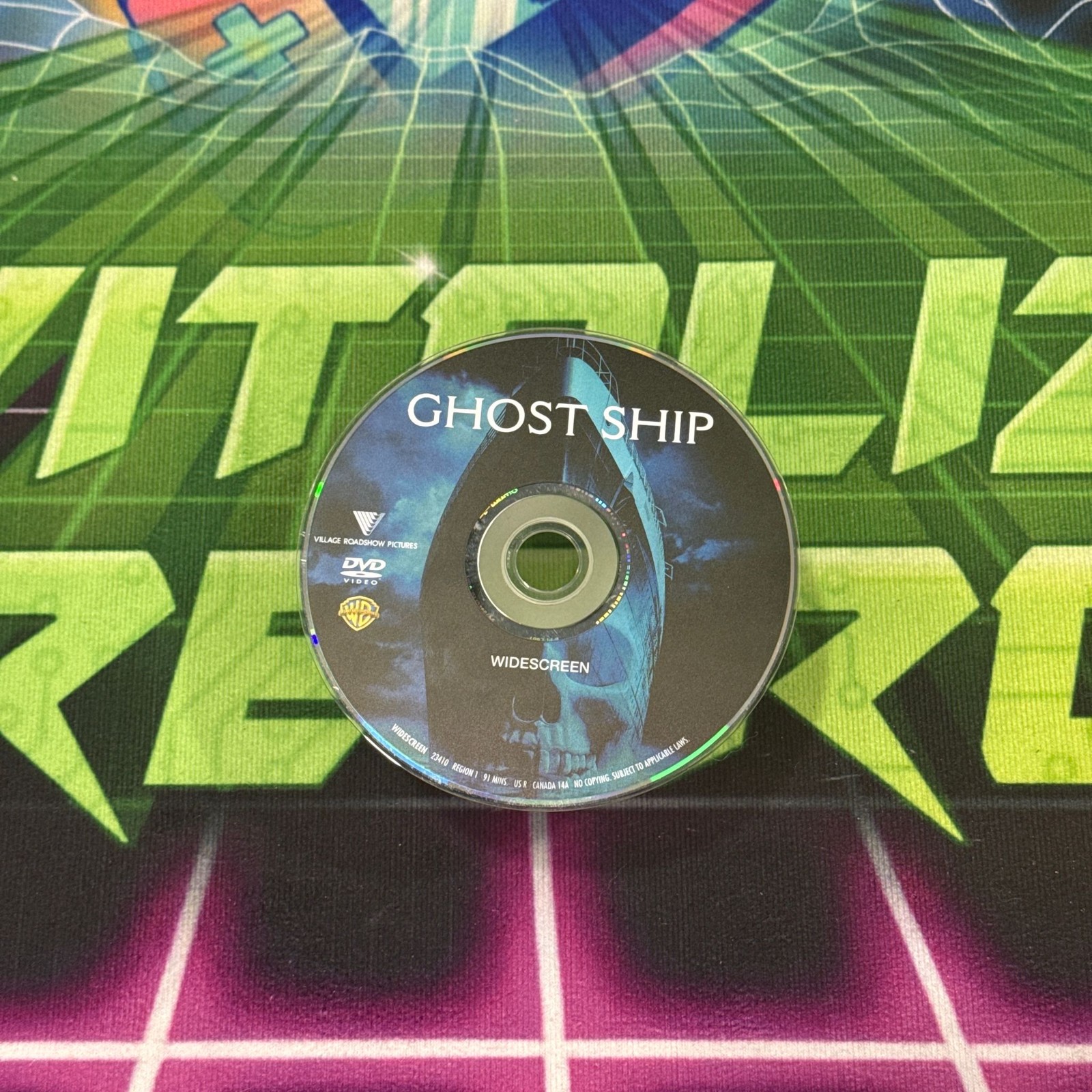 Ghost Ship DVD Widescreen 2002 Horror Thriller Warner Bros Village Roadshow