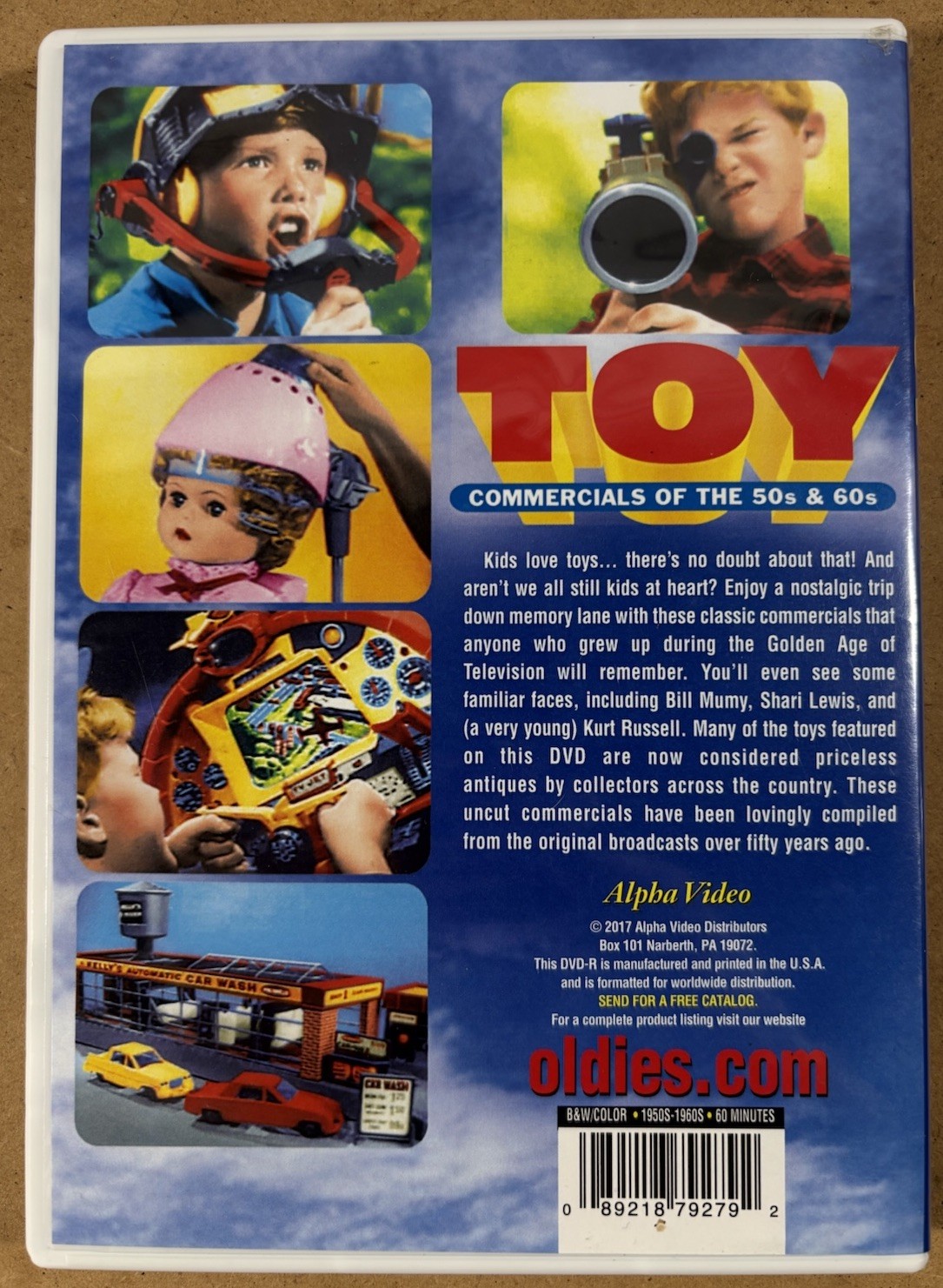 Toy Commercials of the 50s & 60s (2017, Alpha Video) 60 Min of Vintage TV Ads