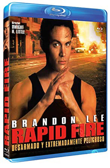 Rapid Fire NEW Cult Blu-Ray Disc Dwight H. Little Brandon Lee