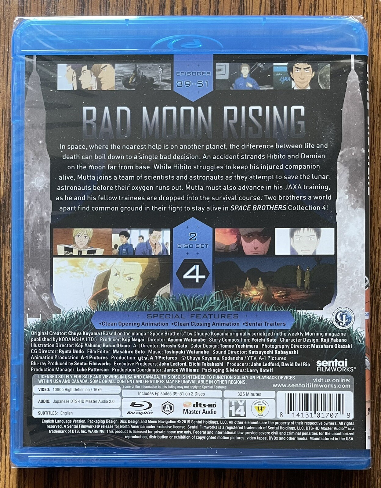 SPACE BROTHERS: Collection 4 (2015, 2-Disc Set)