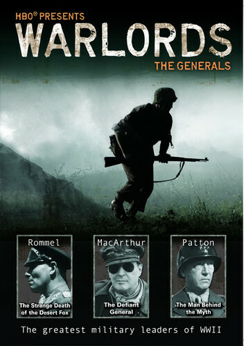 DVD Warlords: The Generals NEW HBO Presents (Rommel, MacArthur, Patton)