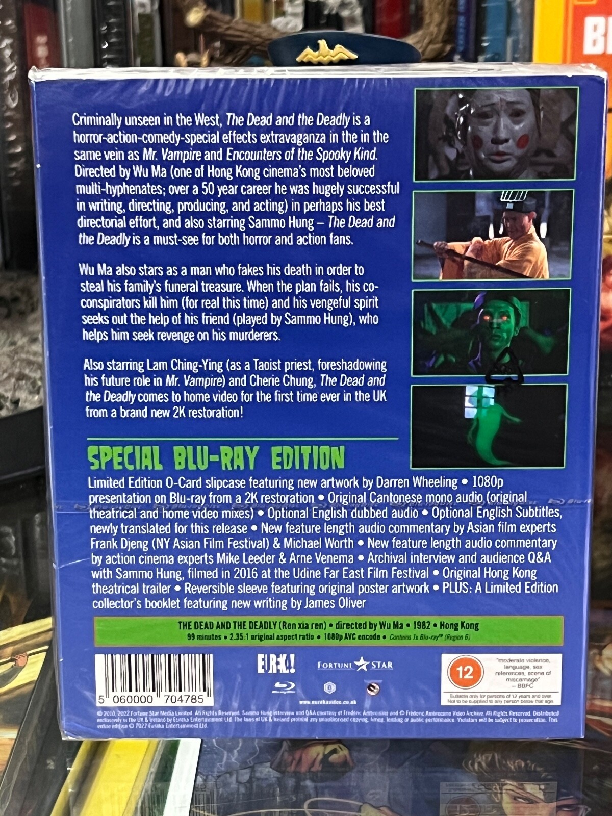 The Dead and The Deadly (BLU-RAY) Limited Edition! SLIP COVER! ZONE B! EUREKA!