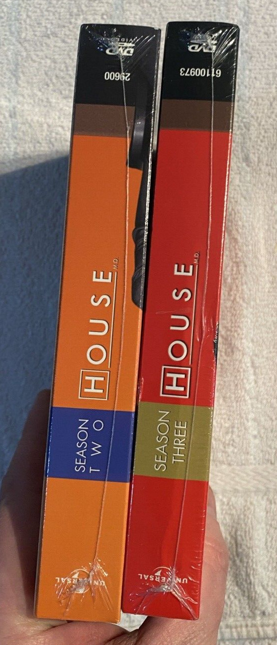 House M.D. MD Season 2 and 3 DVD New Sealed Medical Drama TV Show Two Three