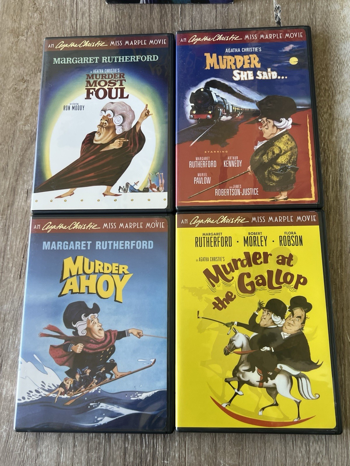 Agatha Christie’s Miss Marple 4 Movie Collection (DVD, 2006, 4-Disc Set)