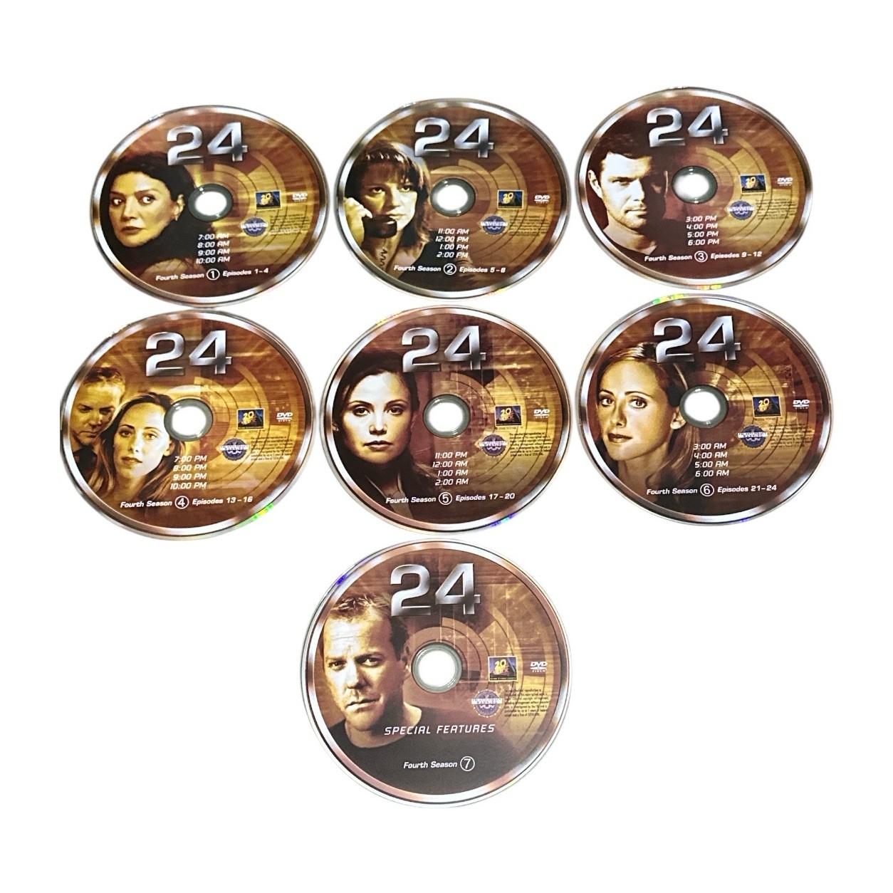 24 – Seasons 1 thru 5 – DVDs Only Keifer Sutherland
