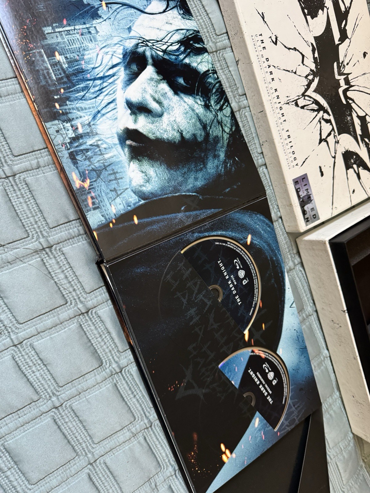 *No Toys* The Dark Knight Trilogy Ultimate Collector’s Edition Blu-Ray Numbered