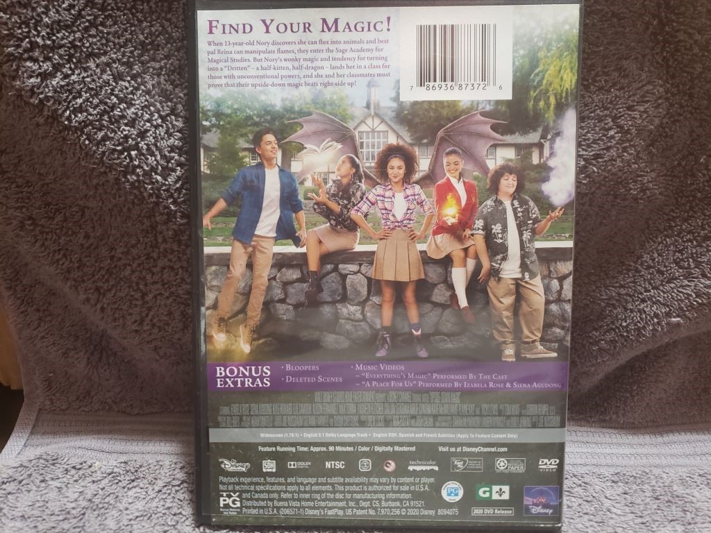 (3FREE) USED DVD Upside-Down Magic (2020) DISNEY