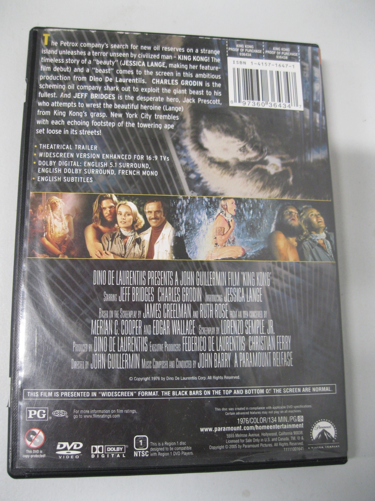 3 King Kong Movies King Kong 1933, King Kong 1976 DVD King Kong Escapes Blu-ray