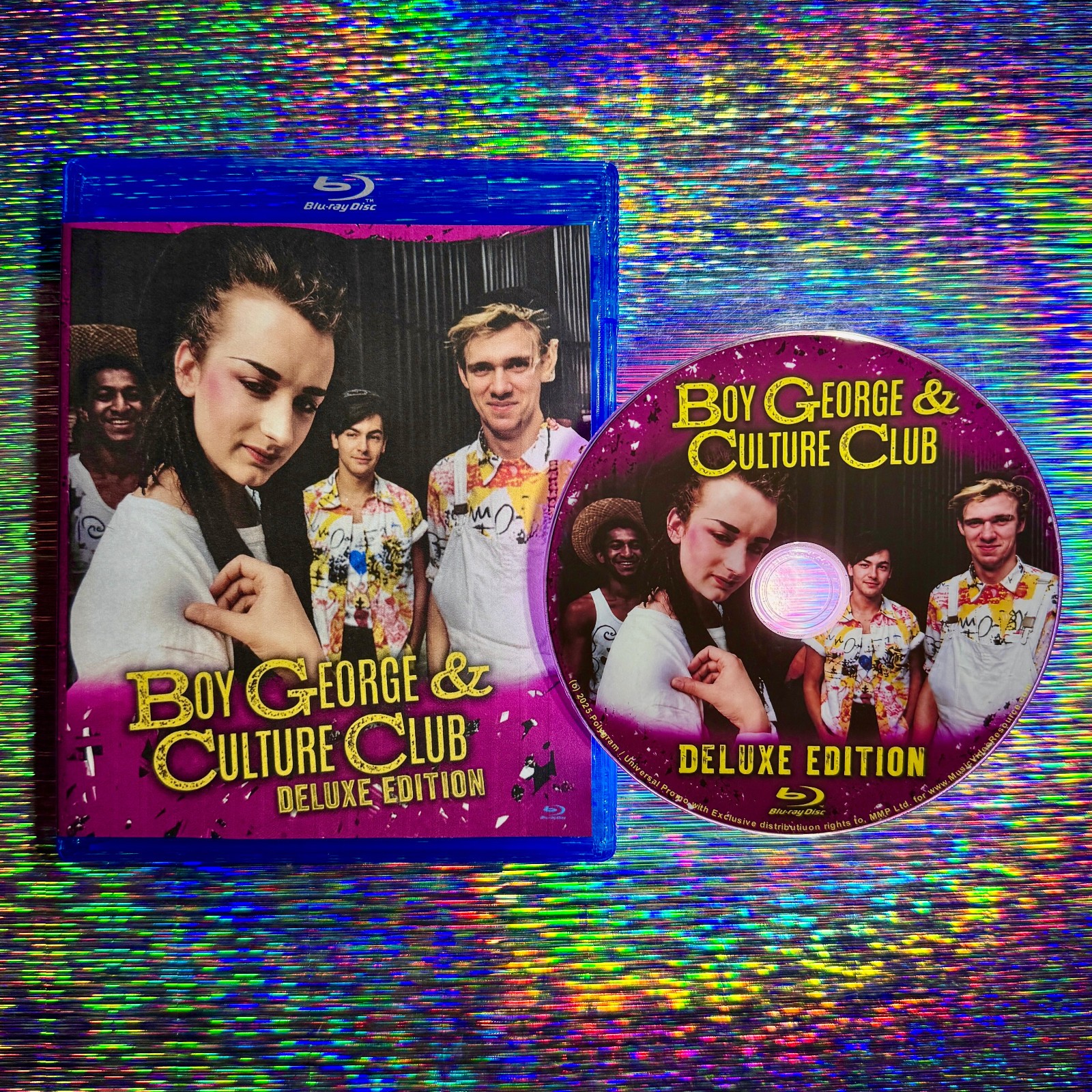 BOY GEORGE & CULTURE CLUB DELUXE EDITION (2025 Documentary) DVD or Blu-ray