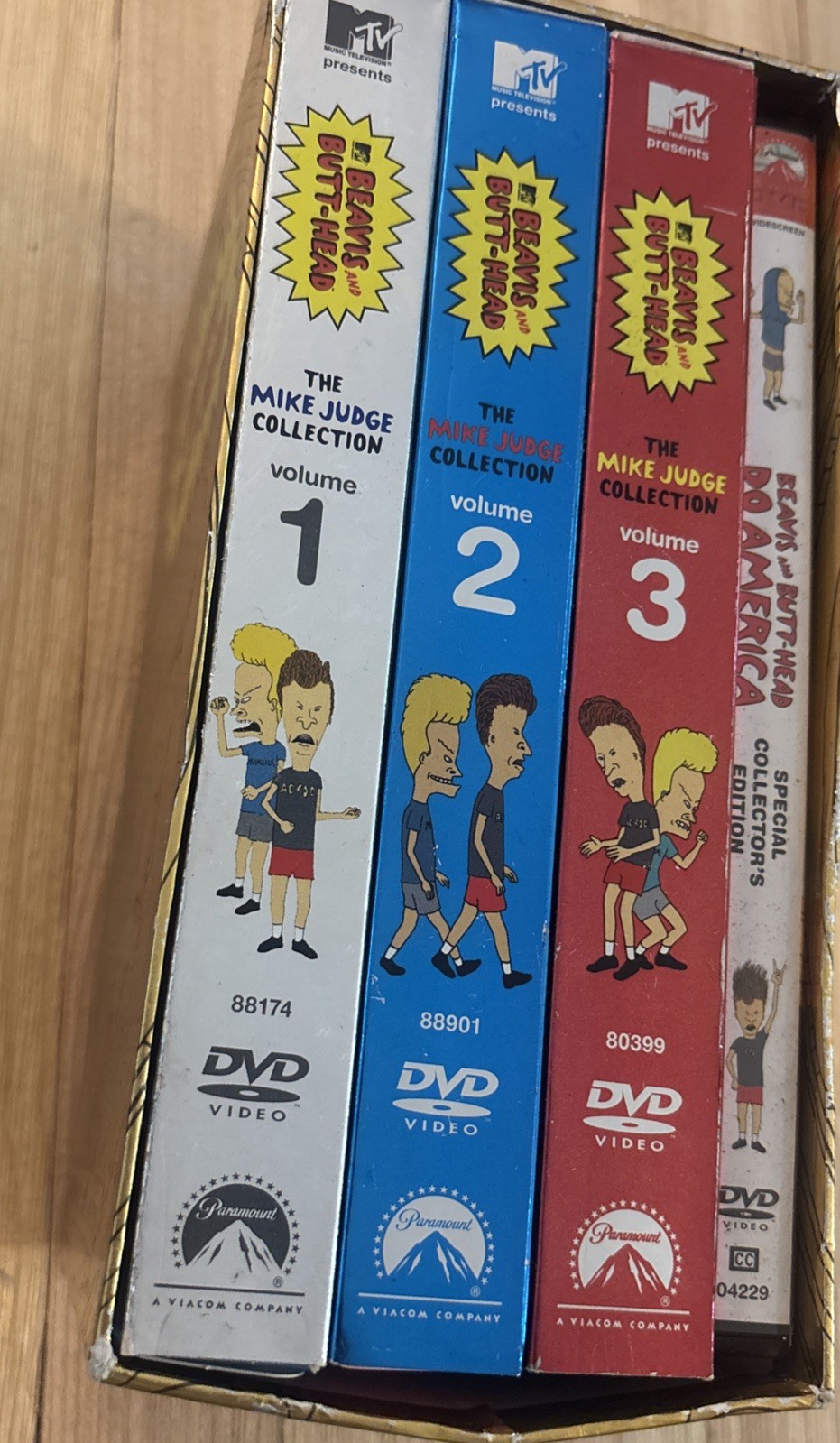 Beavis And Butthead The Mike Judge Golden Collection DVD Box Set w/ Movie Rare