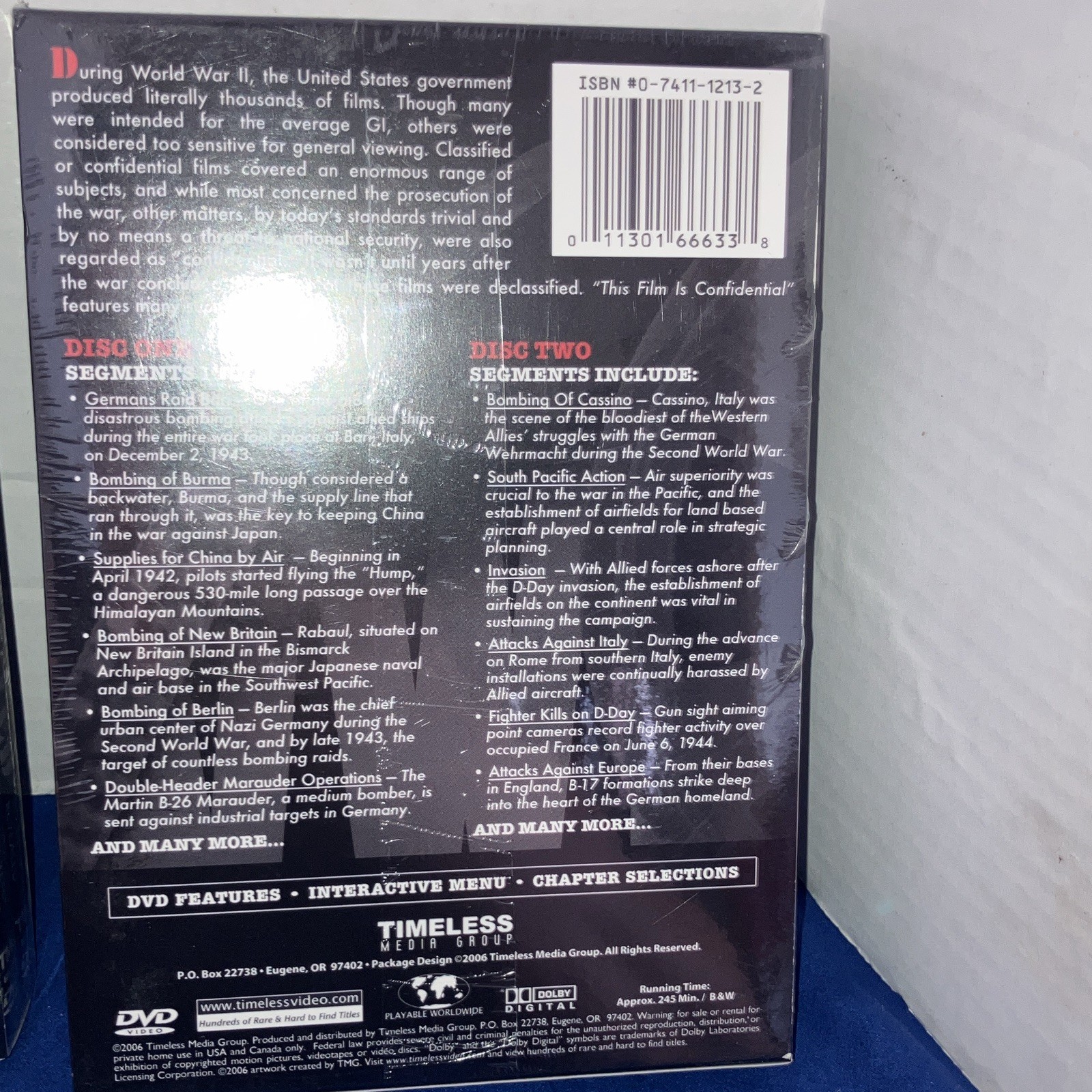 Timeless Media Group Restricted Films World War II, Secrets/More secrets, 2006