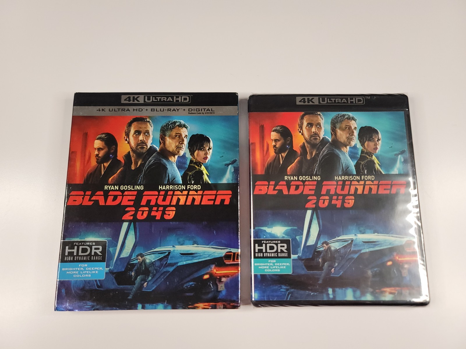 Blade Runner 2049: w/OOP Slipcover (4K UHD & Blu-ray 2018) New Read Description