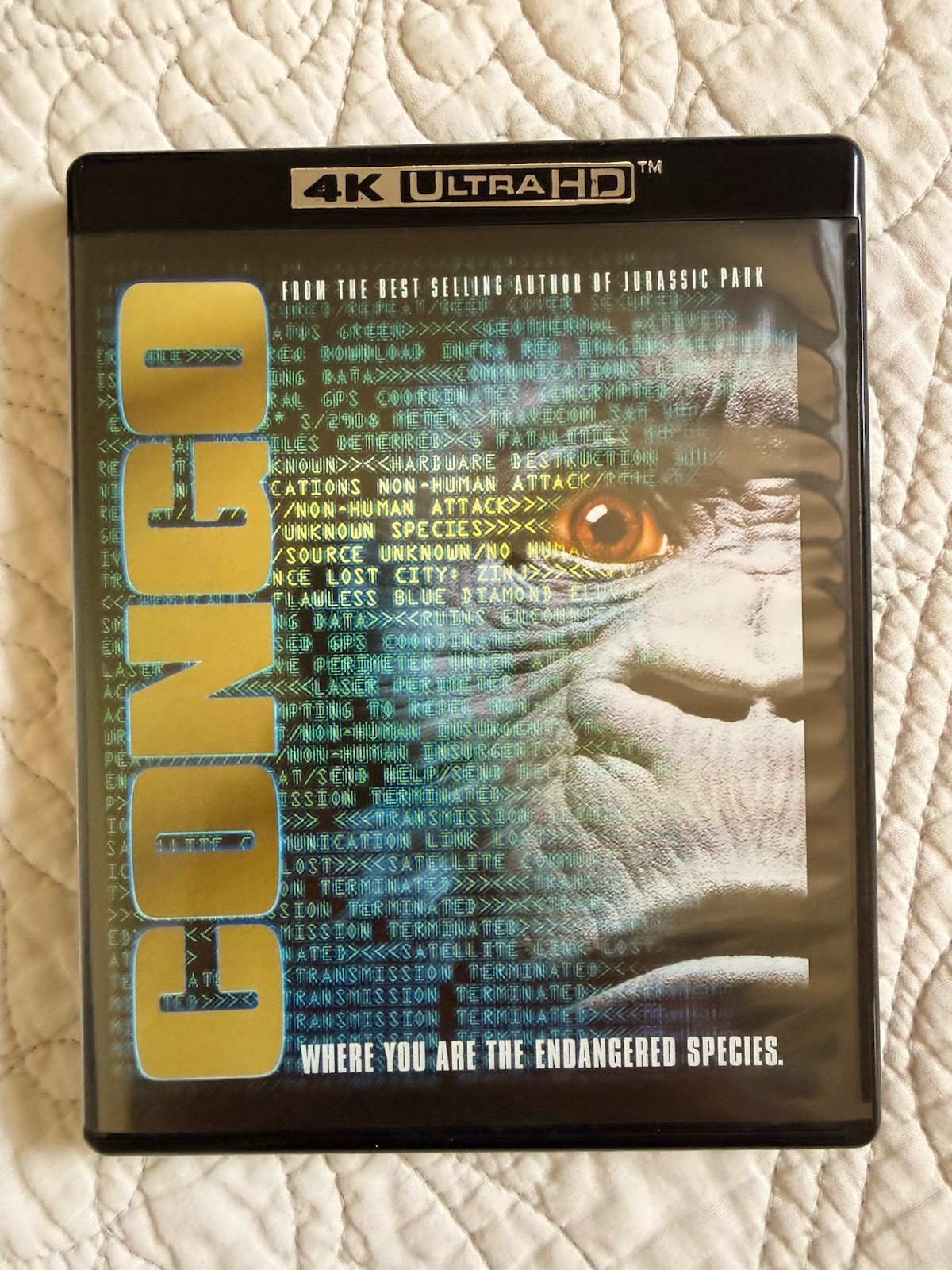 Congo (1995) 4K + Blu-ray Vinegar Syndrome OOP VSU
