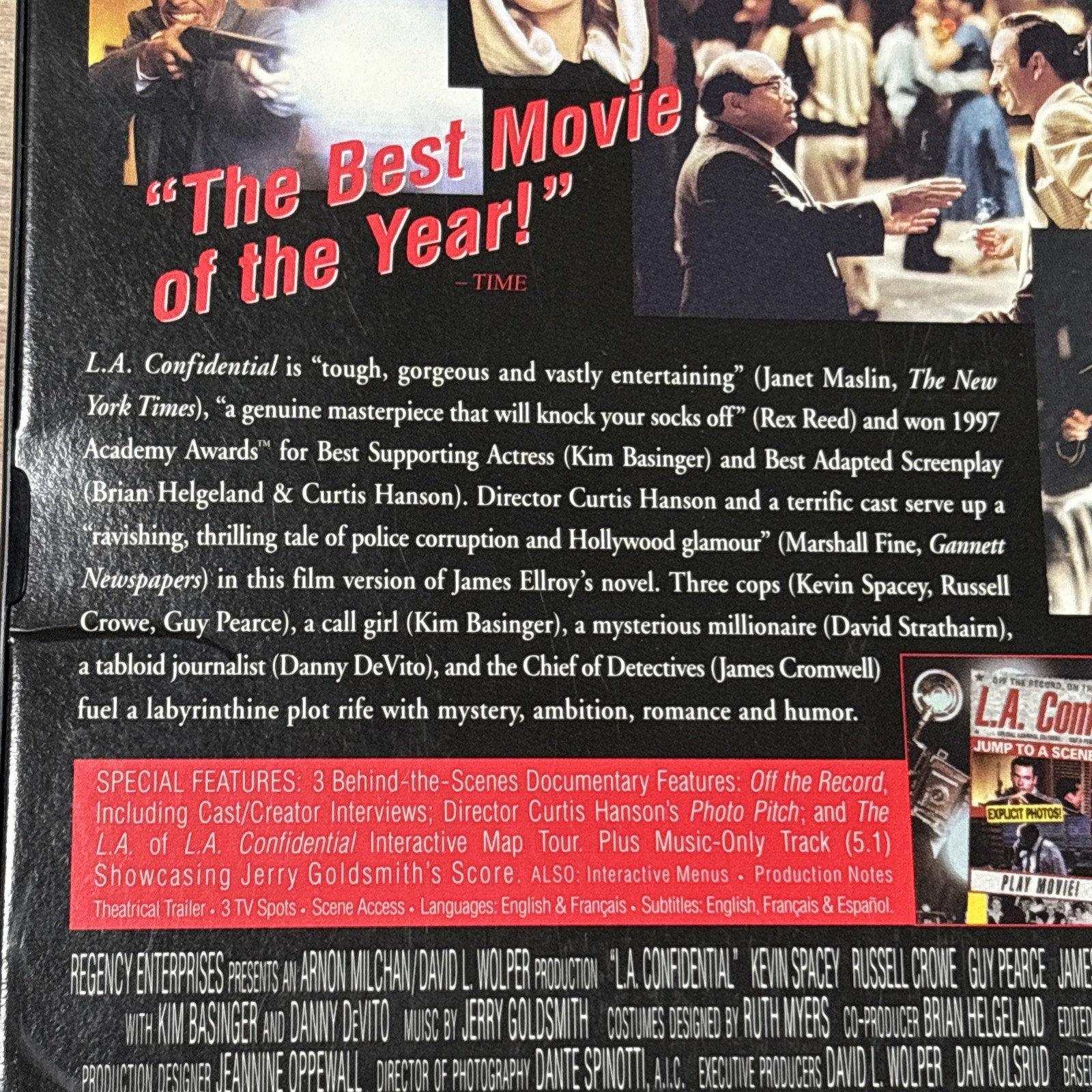 L.A. Confidential (Snap Case) DVDs