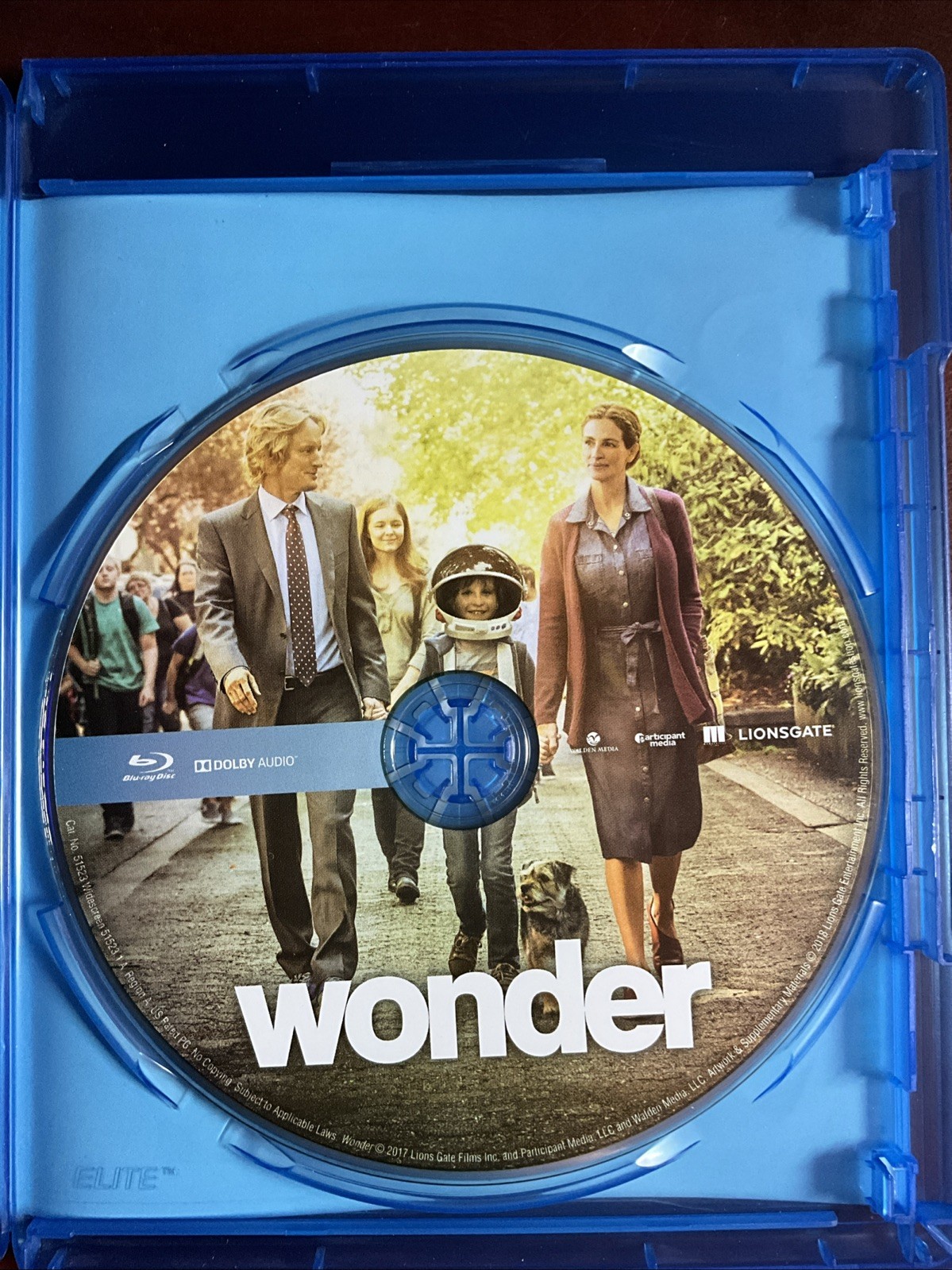 Wonder (Blu-ray, 2017)