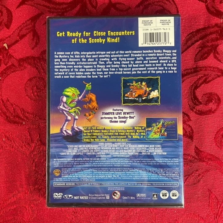 SCOOBY-DOO!: Alien Invasion, Cyber Chase, Witch’s Ghost, Zombie Island (4 DVD)
