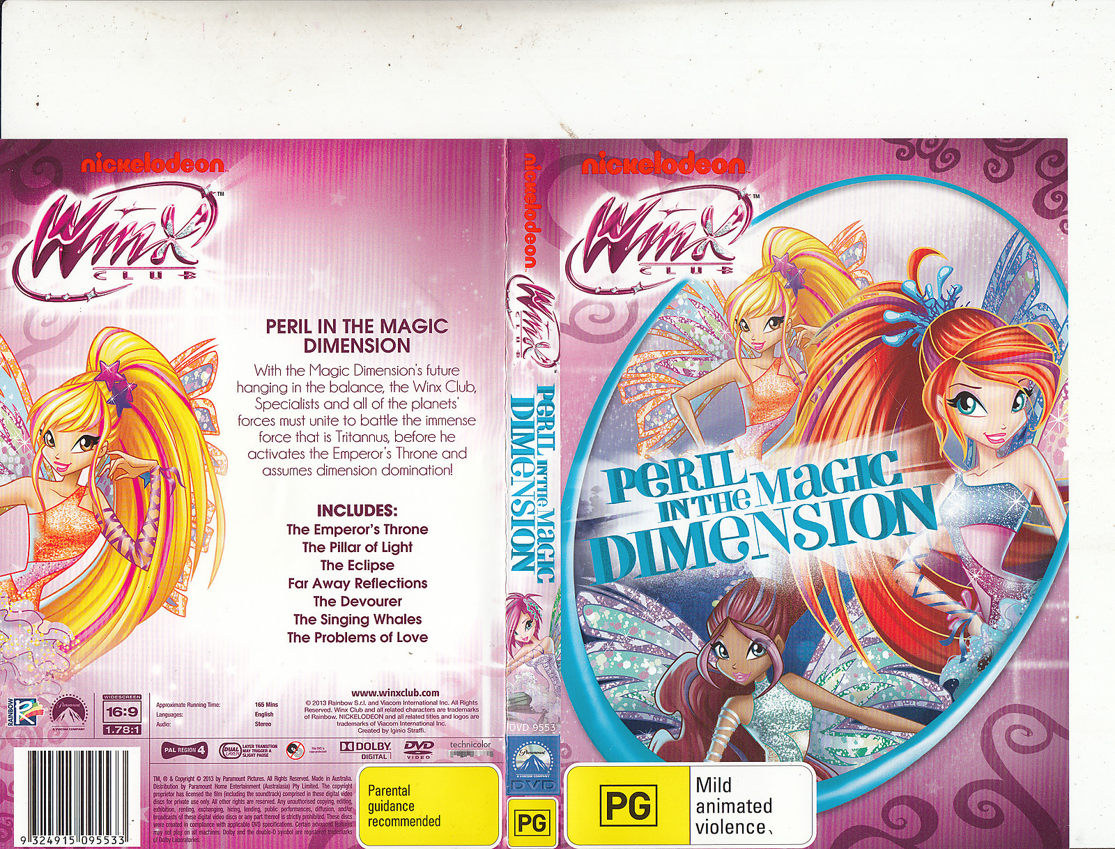 Winx Club-Peril In The Dimension-[105 Minutes]-2013-Animated Wi-DVD