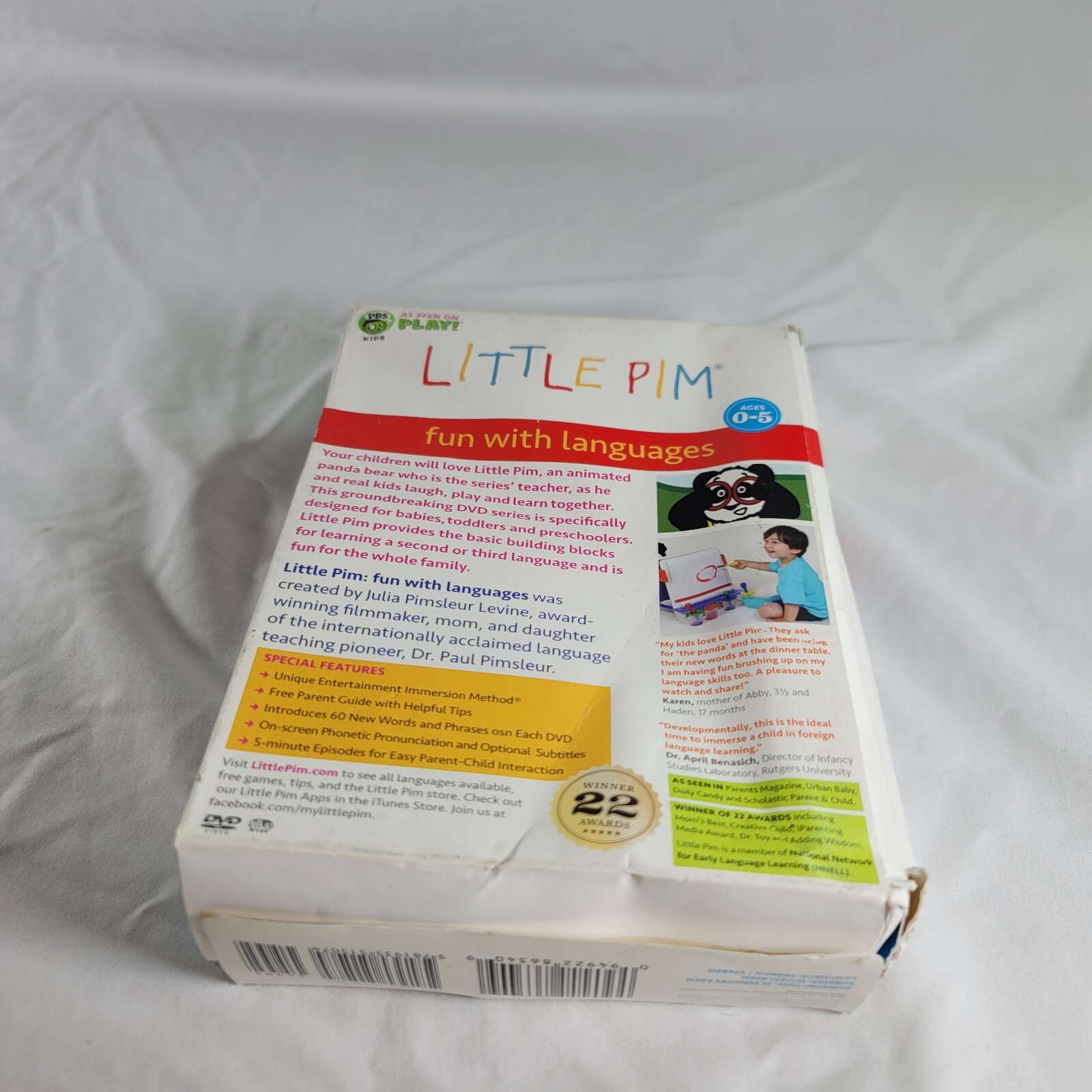 Little Pim: Foreign Language and Fun – French, Volume One (Eating an – VERY GOOD